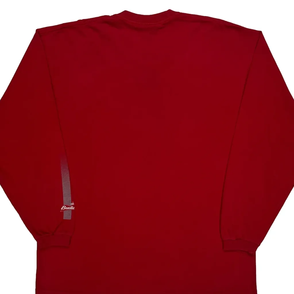 Dale Earnhardt Jr. Winners Circle Nascar Long Sleeve T-Shirt - XL Red Cotton - Image 6