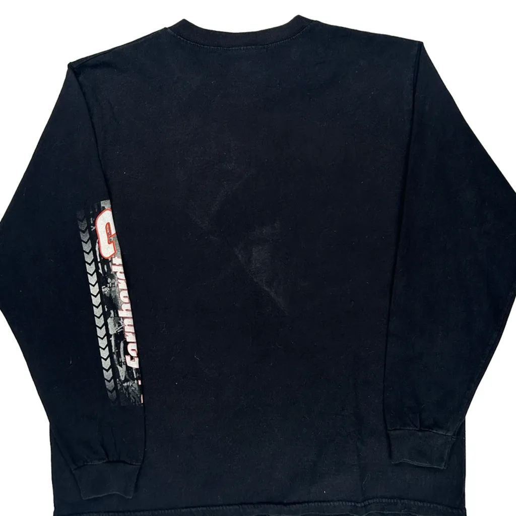 Dale Earnhardt Winners Circle Nascar Long Sleeve T-Shirt - Large Black Cotton - Image 6