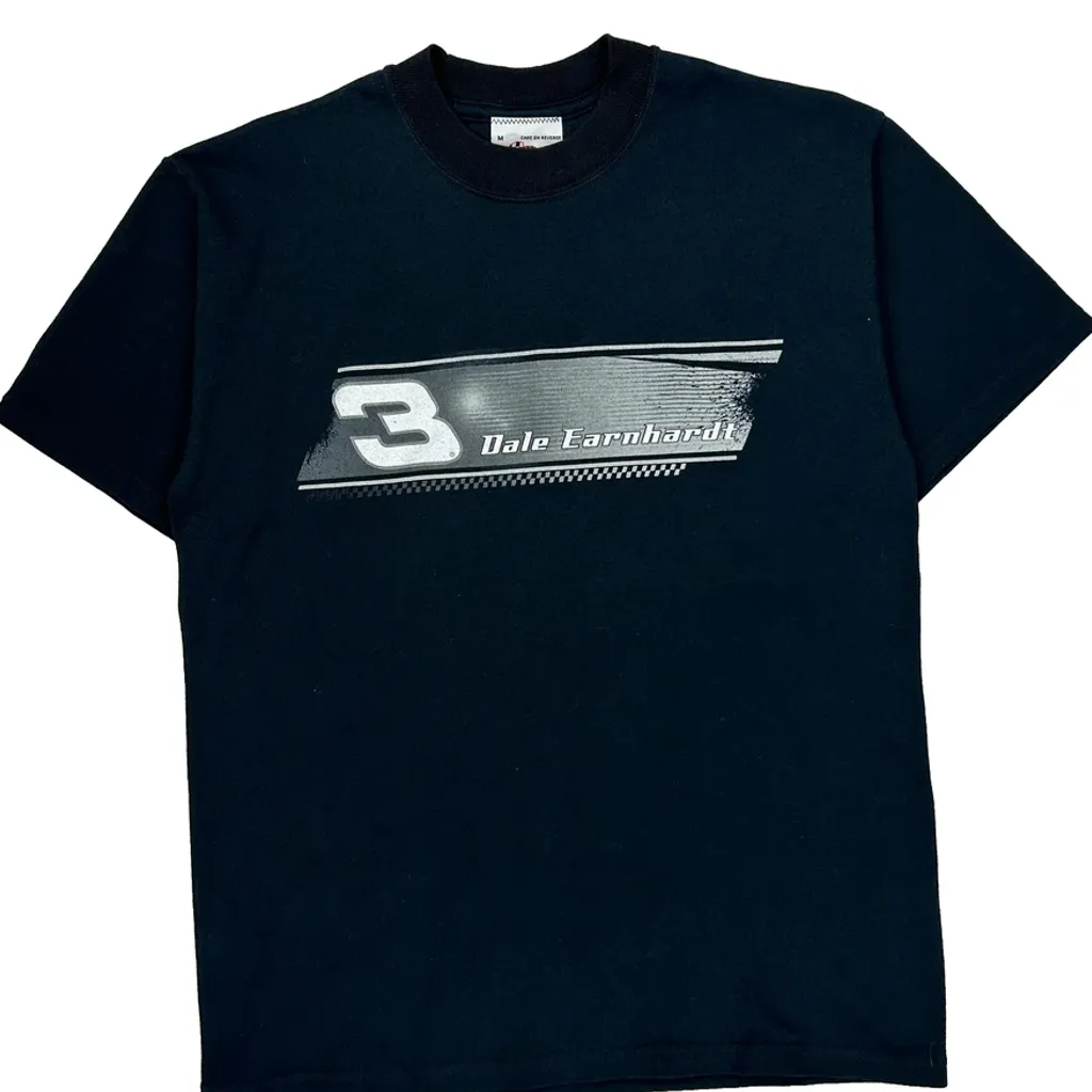Dale Earnhardt Winners Circle Nascar T-Shirt - Medium Black Cotton - Image 4