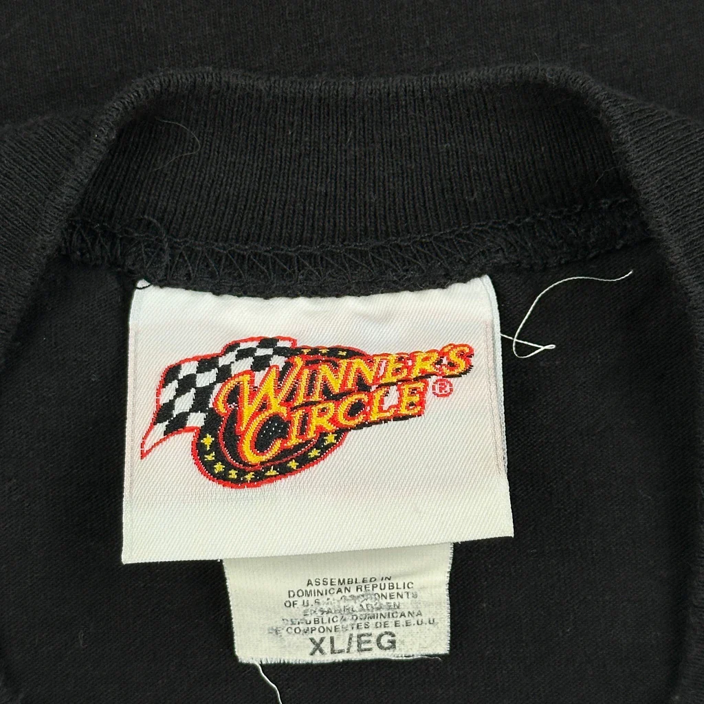 Dale Earnhardt Winners Circle Nascar T-Shirt - XL Black Cotton - Image 3