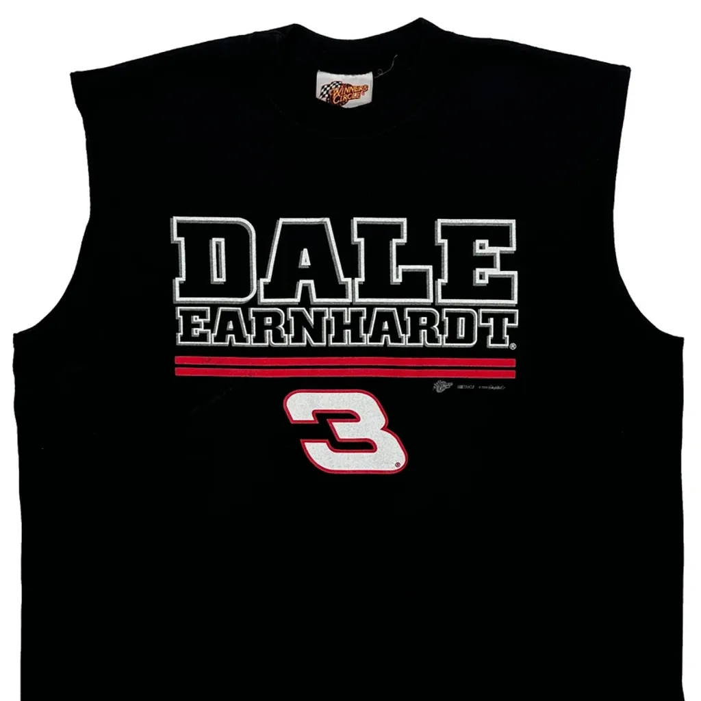 Dale Earnhardt Winners Circle Nascar T-Shirt - XL Black Cotton - Image 4