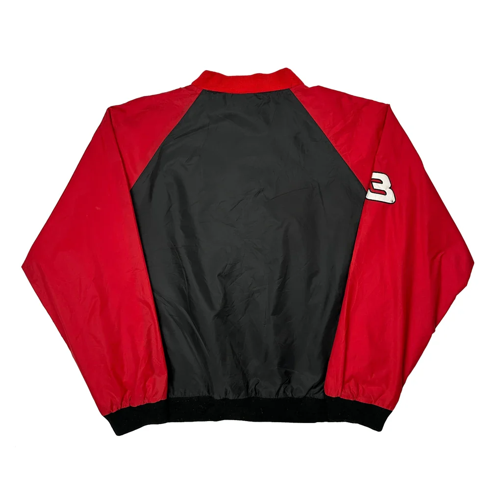 Dale Earnhardt Winners Circle Graphic Windbreaker - XL Black Polyester - Image 2