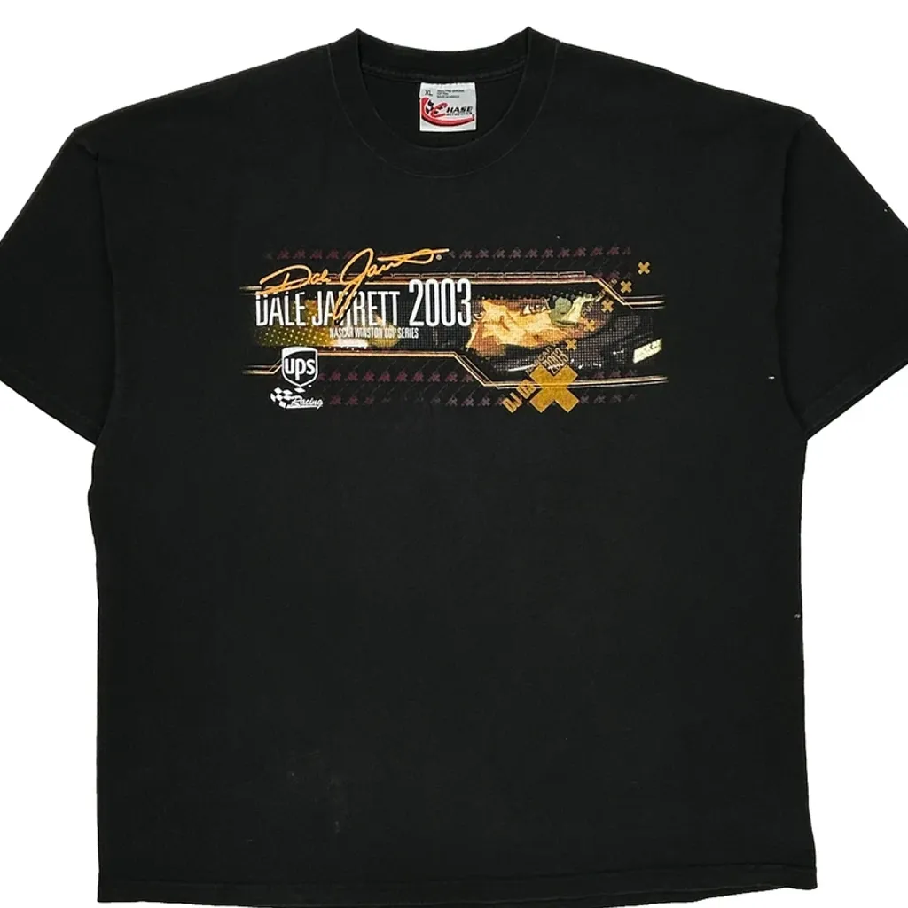 Dale Jarrett 2003 Chase Authentics Nascar T-Shirt - XL Black Cotton - Image 5