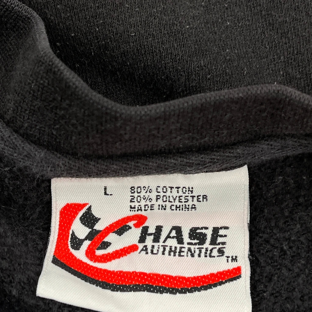 Dale Jarrett Chase Authentics Nascar Long Sleeve T-Shirt - Large Black Cotton Blend - Image 3