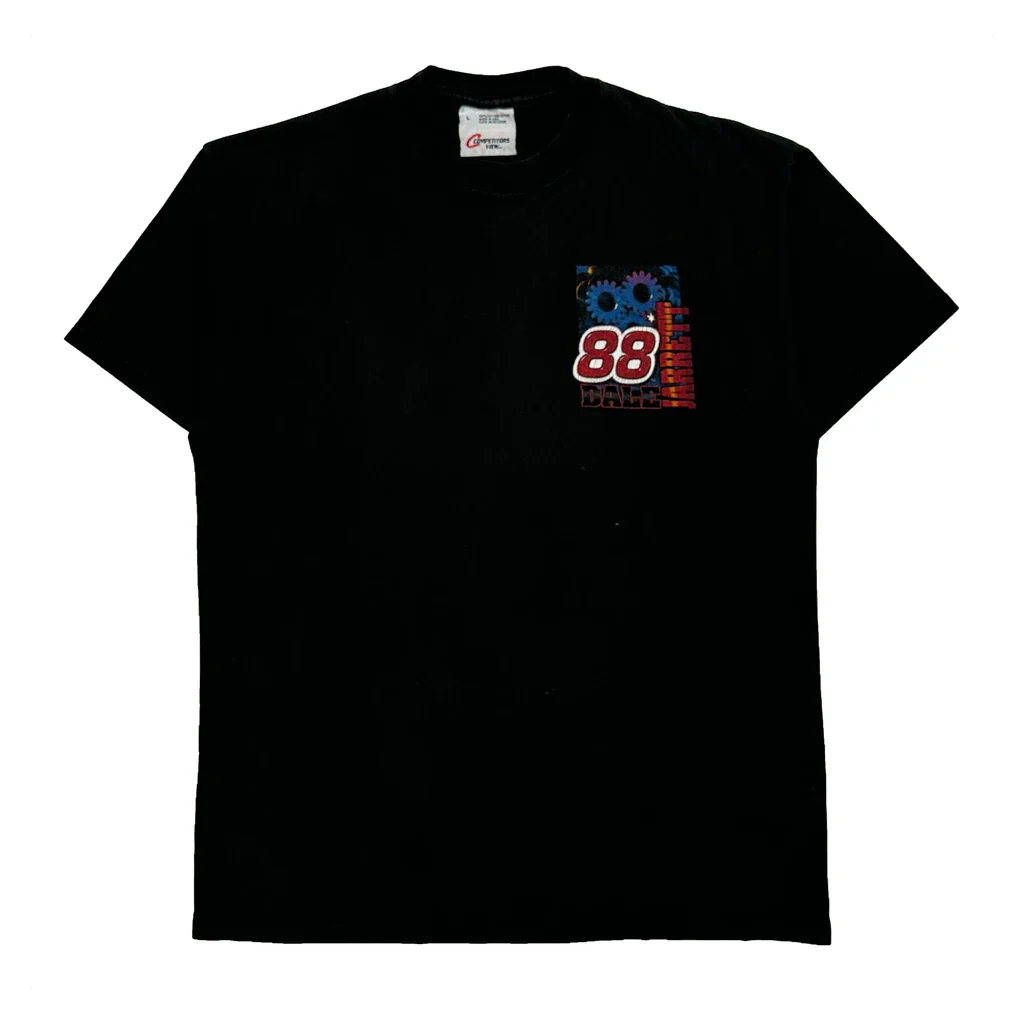 Dale Jarrett Competitors View Nascar T-Shirt - Large Black Cotton