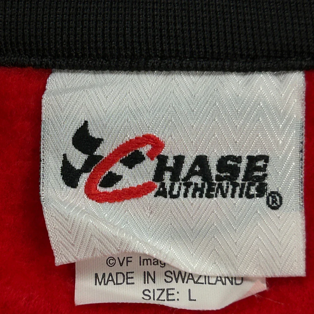 Dale Jr Chase Authentics Nascar Long Sleeve T-Shirt - Large Red Polyester - Image 3