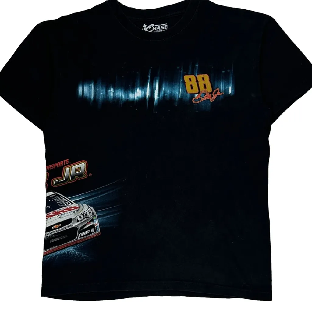 Dale Jr. Chase Authentics Nascar T-Shirt - Medium Black Cotton - Image 5