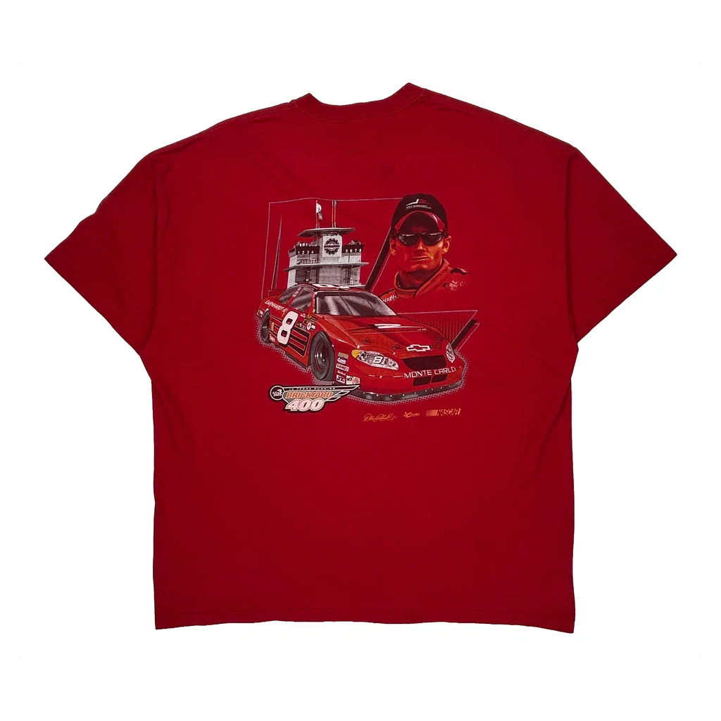 Dale Jr Chase Authentics T-Shirt - XL Red Cotton - Image 2