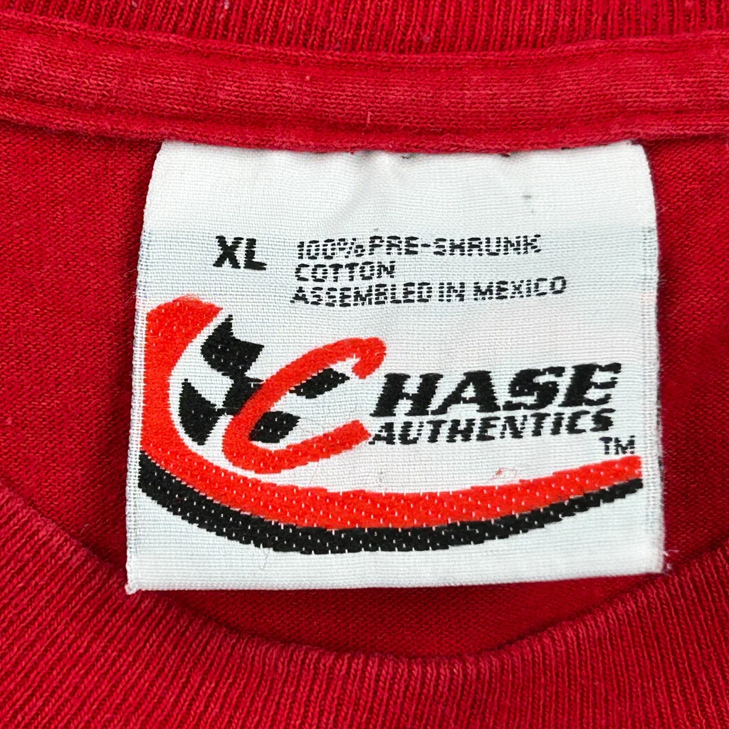 Dale Jr Chase Authentics T-Shirt - XL Red Cotton - Image 3