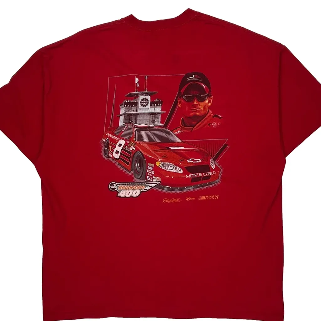 Dale Jr Chase Authentics T-Shirt - XL Red Cotton - Image 6
