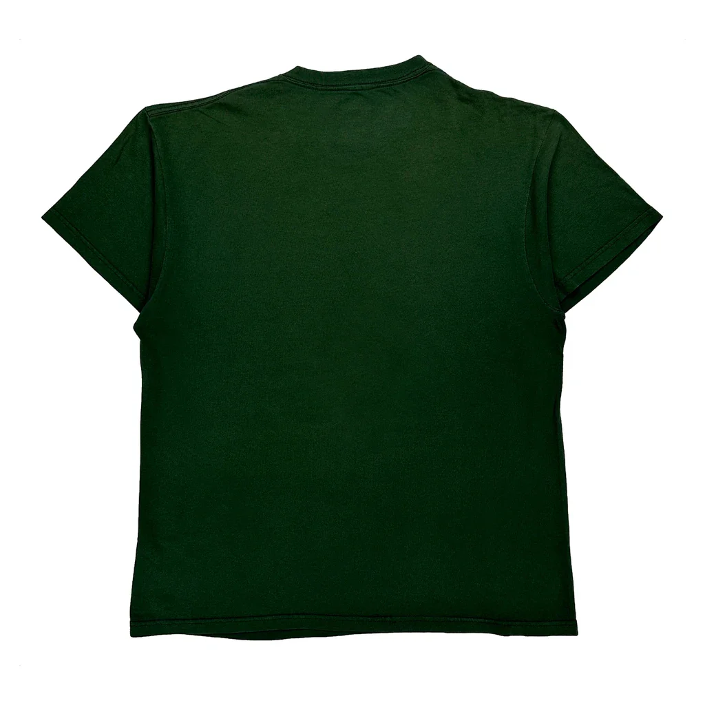 Dale Jr Nascar Graphic T-Shirt - Large Green Cotton - Image 2