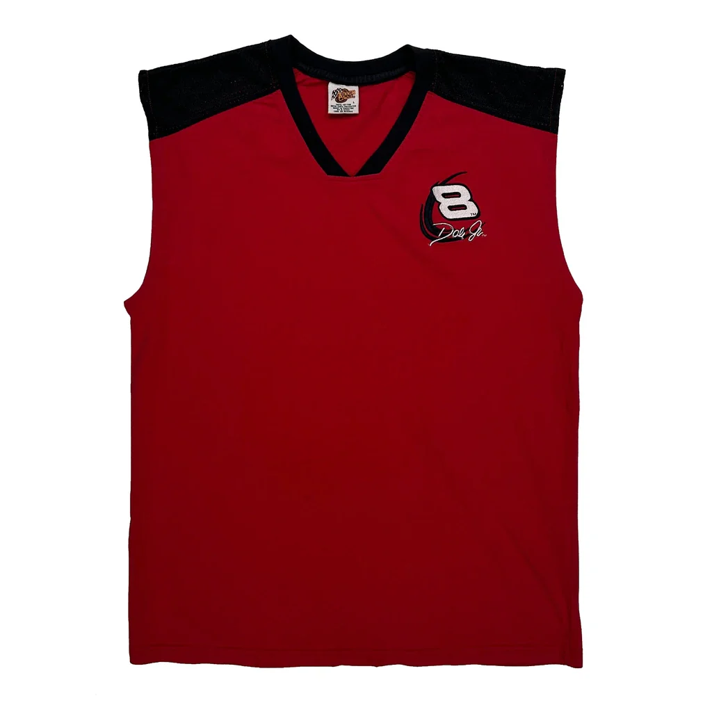 Dale Jr. Winners Circle Nascar Jersey - Large Red Cotton