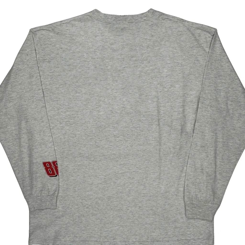 Dale Jr Winners Circle Nascar Long Sleeve T-Shirt - XL Gray Cotton - Image 6