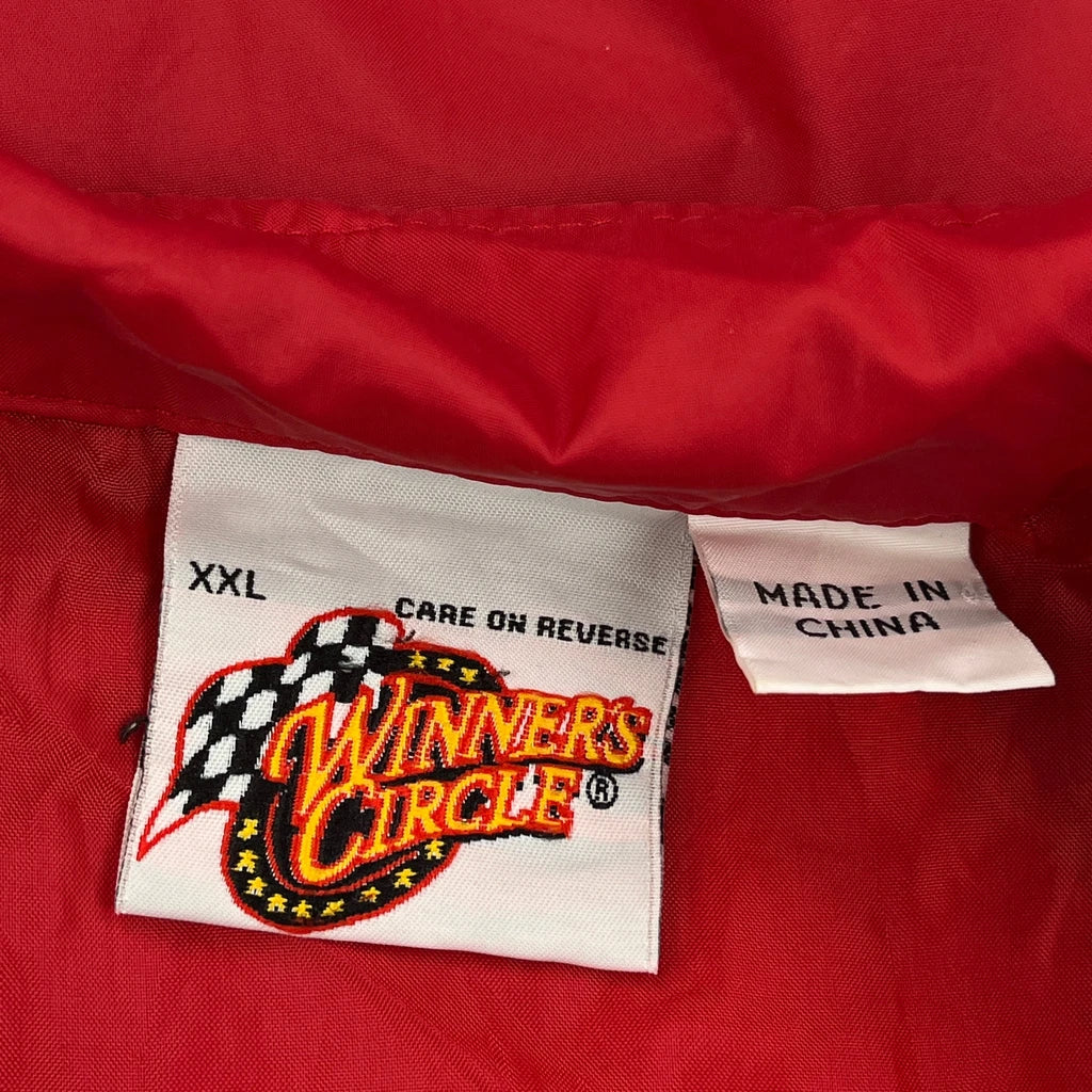Dale Jr. Winners Circle Nascar Windbreaker - 2XL Red Polyester - Image 3