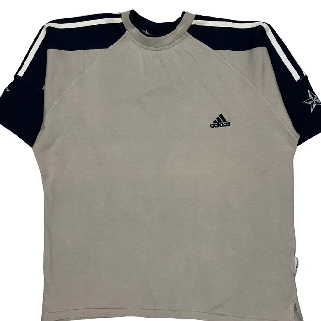 Dallas Cowboys Adidas Equipment Graphic T-Shirt - 2XL Gray Cotton - Image 5