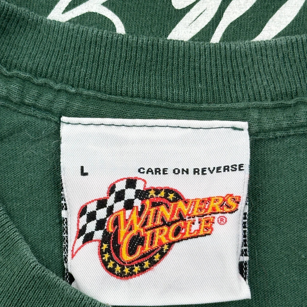 Daytona 500 Winners Circle Nascar T-Shirt - Large Green Cotton - Image 3