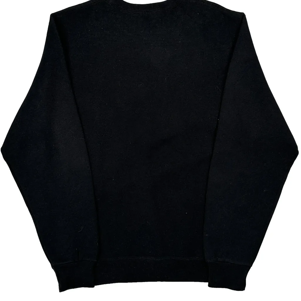 De Smet Lacrosse Russell Athletic College Sweatshirt - Medium Black Cotton Blend - Image 6