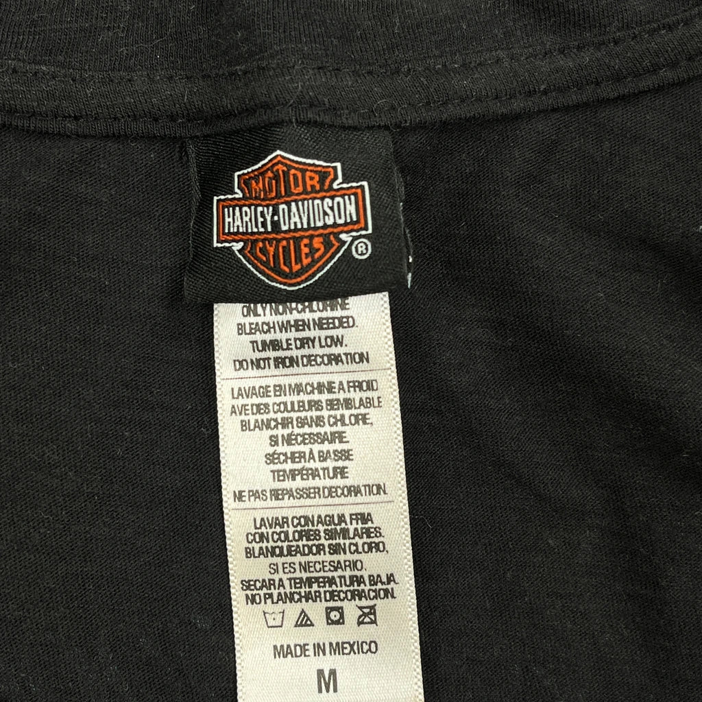 Deadwood Harley Davidson Graphic Vest - Medium Black Cotton - Image 3