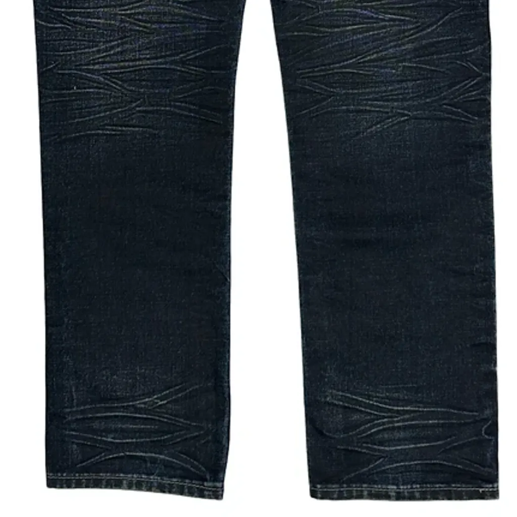 Decibel Slim Fit Jeans - 32W 30L Dark Wash Cotton Blend - Image 8