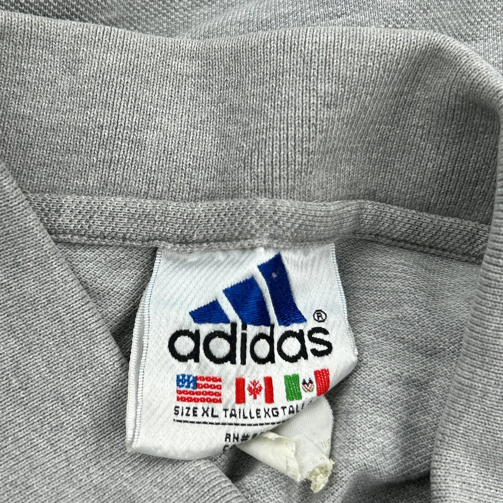 Delaware Odp Staff Adidas Polo Shirt - XL Grey Cotton - Image 3