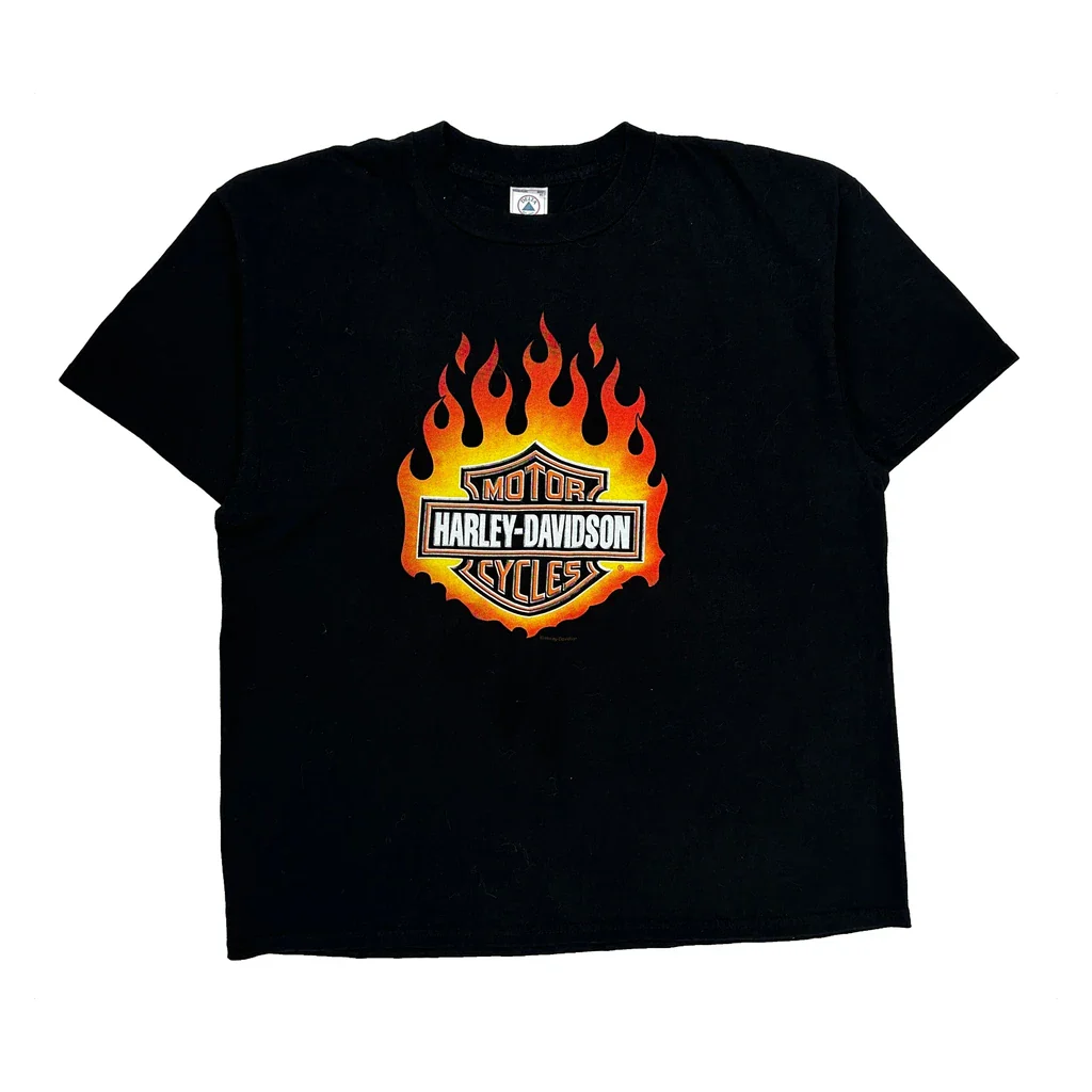 Delta Graphic T-Shirt - XL Black Cotton