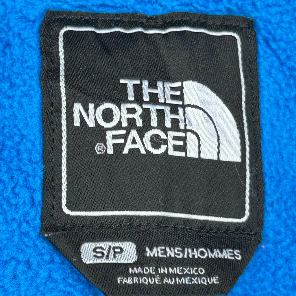 Denali The North Face Fleece Jacket - Small Blue Polyester - Image 3