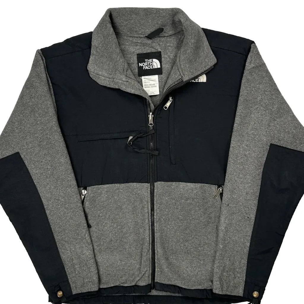 Denali The North Face Fleece Jacket - Medium Grey Nylon - Image 4