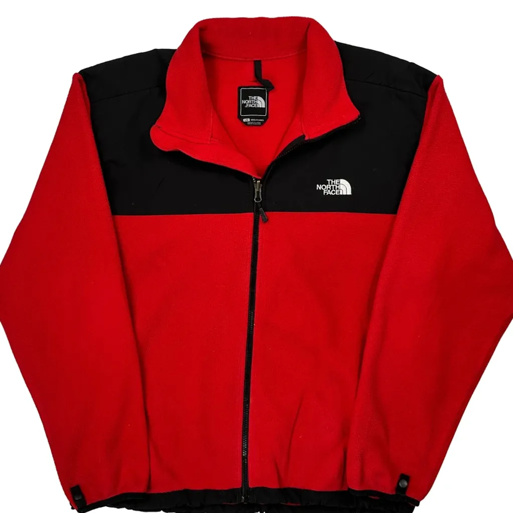 Denali The North Face Fleece Jacket - Large Red Polyester - Image 5
