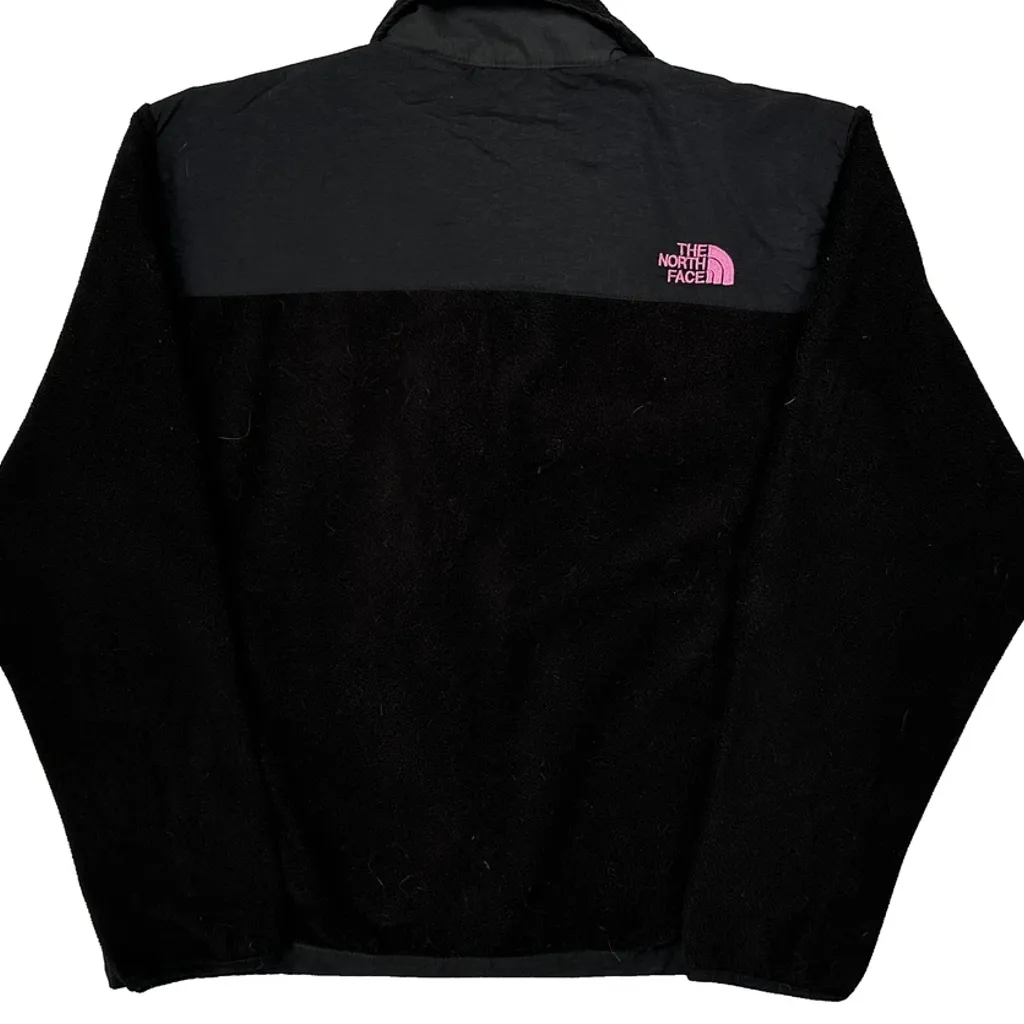 Denali The North Face Fleece Jacket - Medium Black Polyester - Image 6