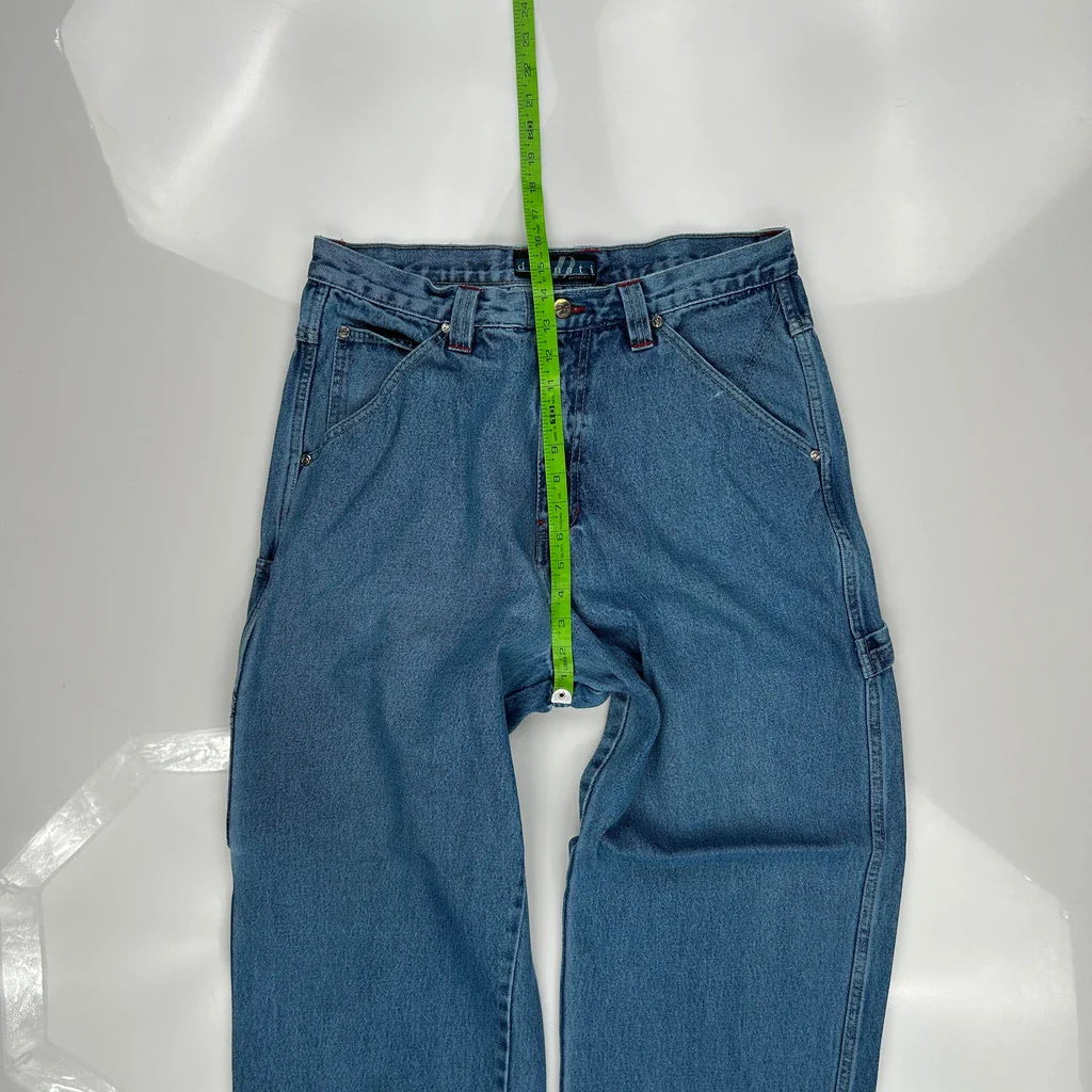 Denati Carpenter Jeans - 33W 30L Blue Denim - Image 4