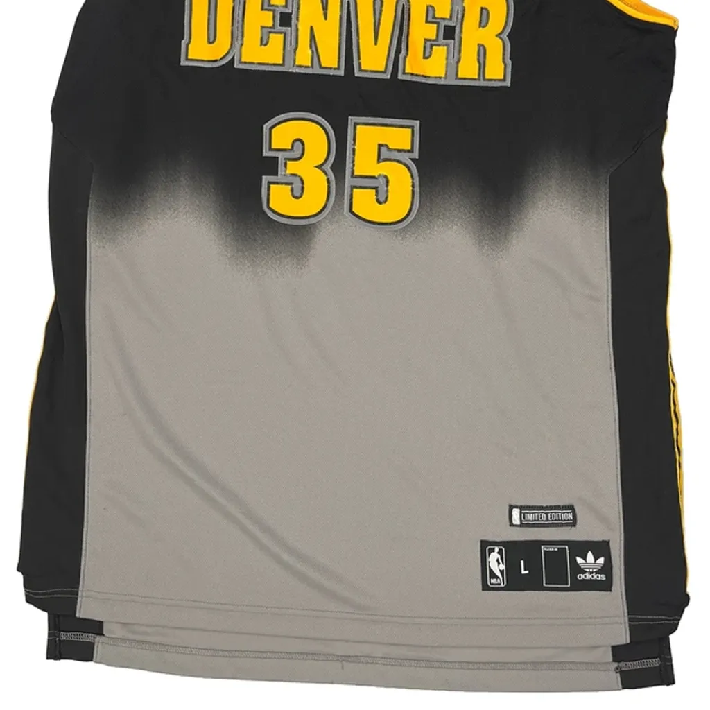 Denver Adidas Jersey - Large Black Polyester - Image 4