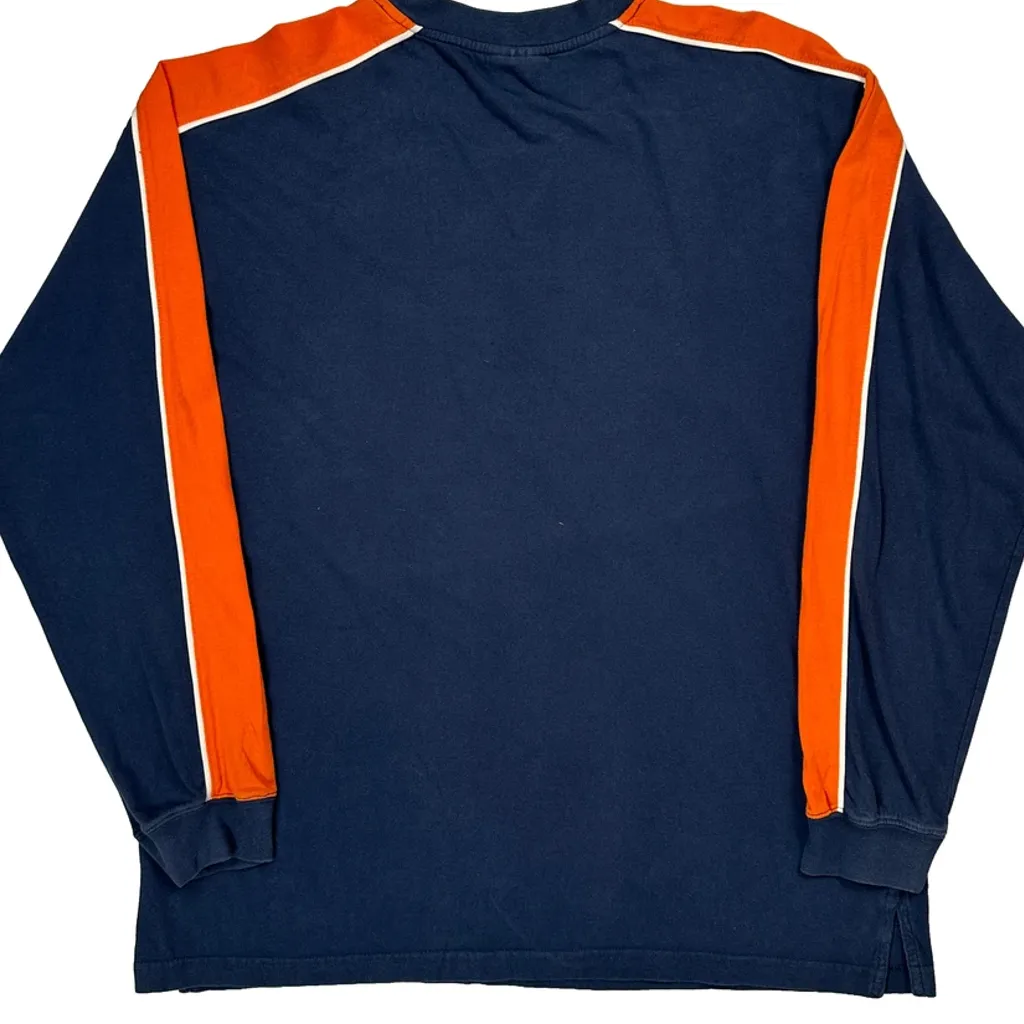 Denver Broncos Nfl Long Sleeve T-Shirt - XL Navy Cotton - Image 7