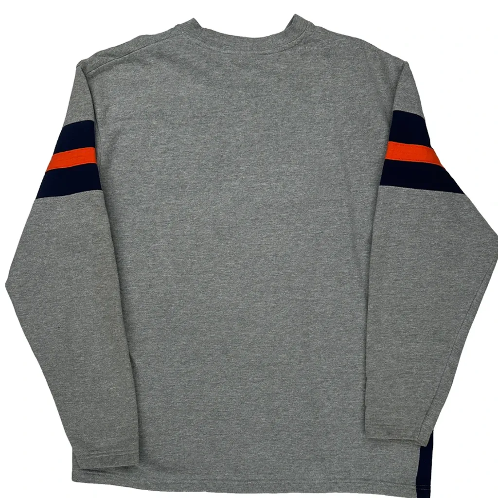 Denver Broncos Nfl Sweatshirt - Large Gray Cotton - Image 7