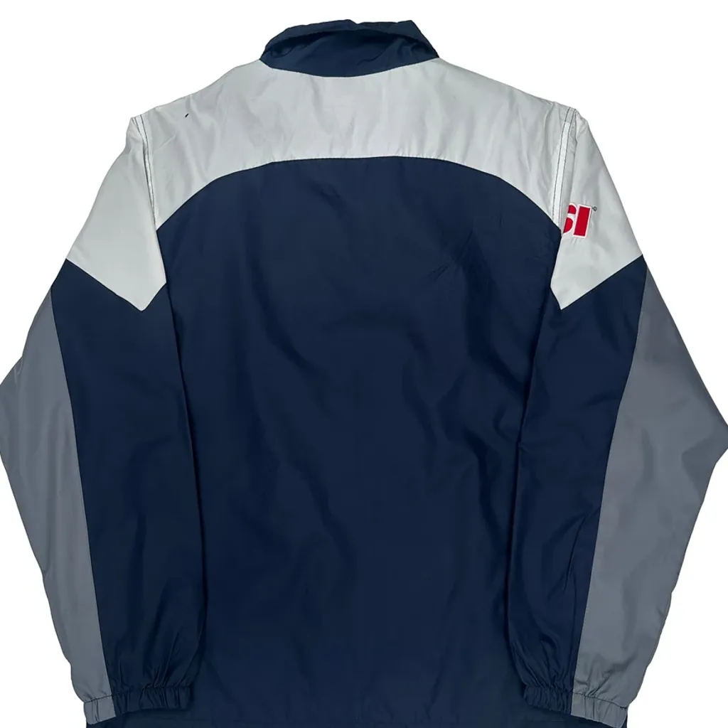 Denver Broncos Reebok Windbreaker - Large Navy Polyester - Image 7