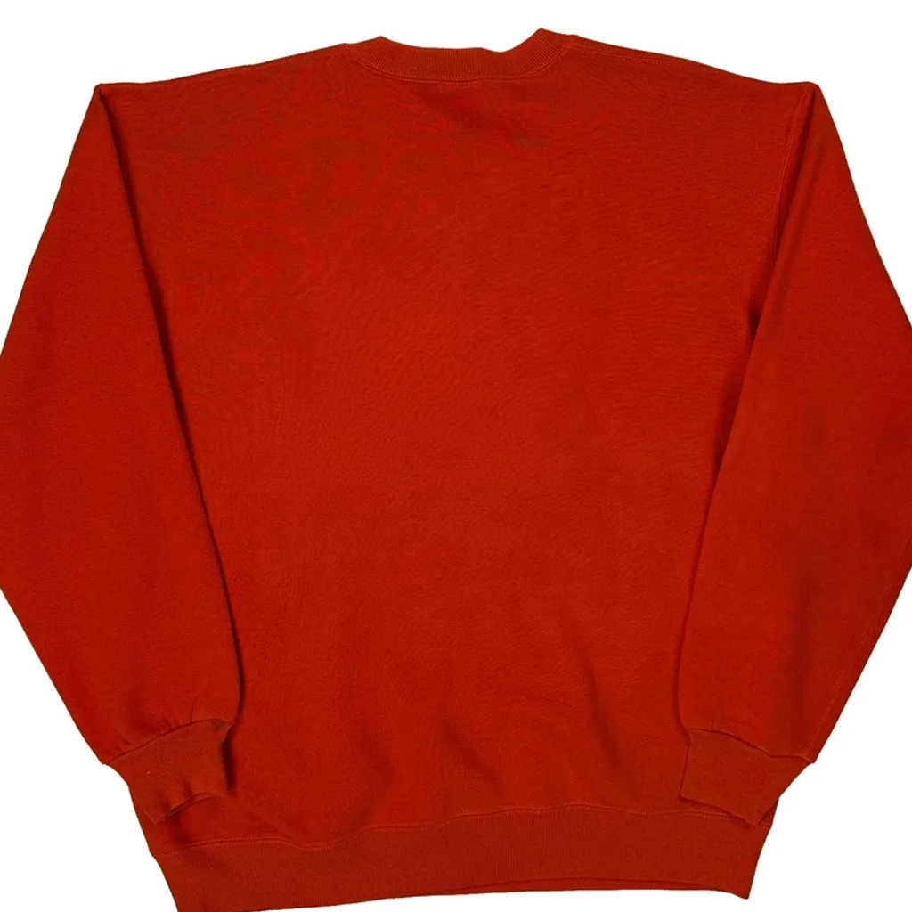Denver Broncos Russell Athletic Football Sweatshirt - XL Orange Cotton - Image 7