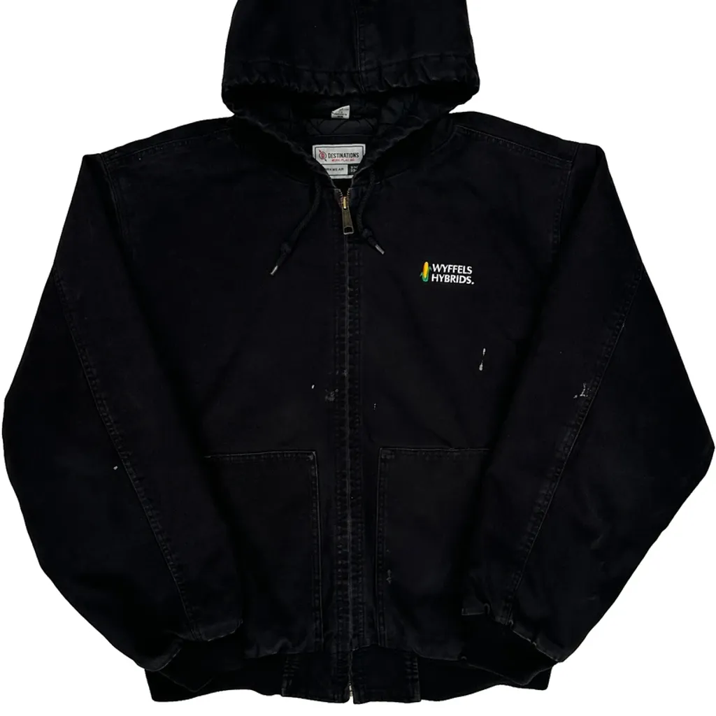 Destinations Jacket - XL Black Cotton - Image 5