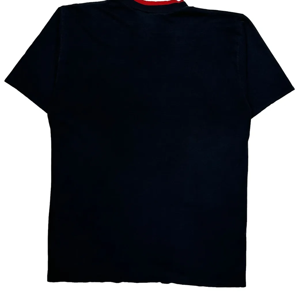 Detroit Red Wings Jostens Single Stitch T-Shirt - Large Black Cotton - Image 6