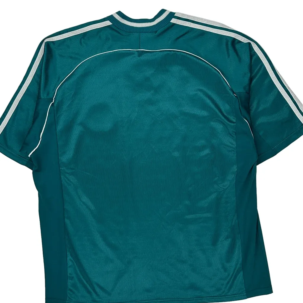 Deutsche Fußball-Bund Adidas 1998-00 Away Football Shirt - XL Green Polyester - Image 7