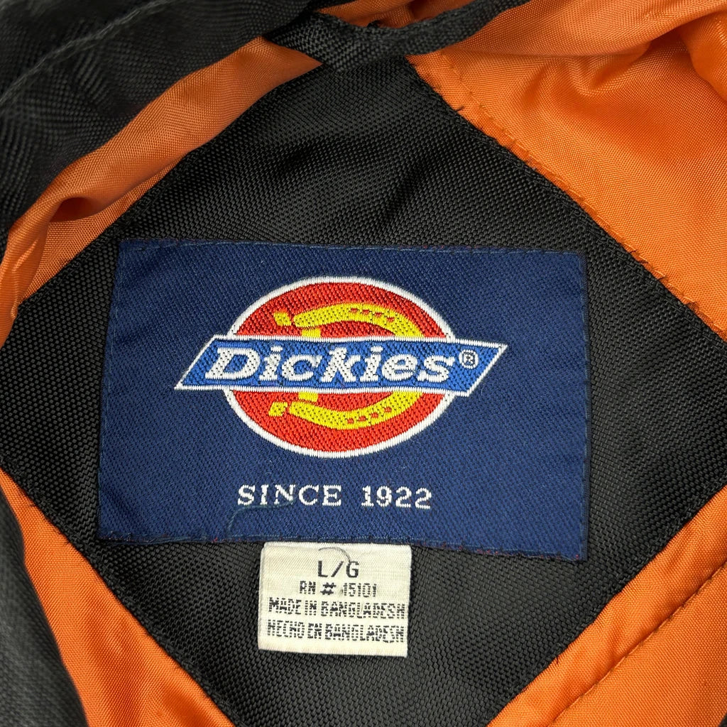 Dickies Bomber Jacket - Large Black Polyester - Image 3