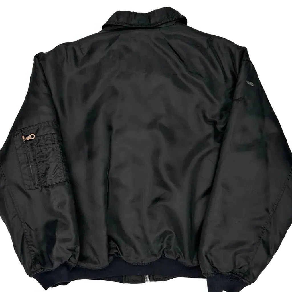 Dickies Bomber Jacket - Large Black Polyester - Image 6