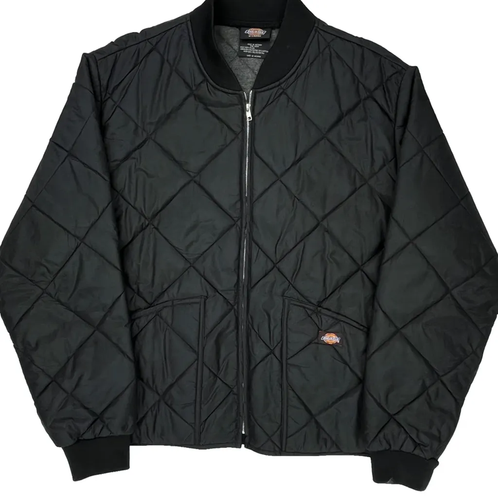 Dickies Bomber Jacket - XL Black Nylon - Image 4