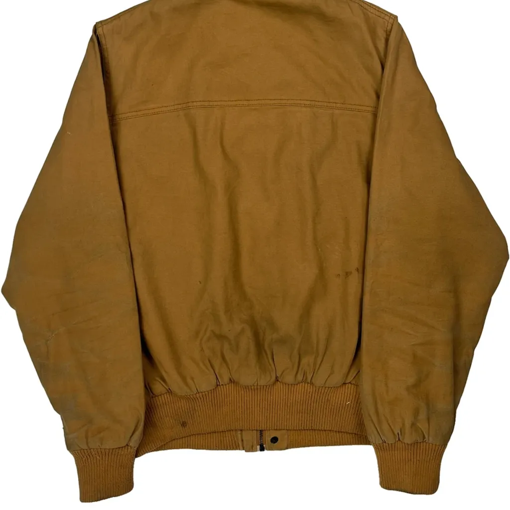 Dickies Workwear Bomber Jacket - Small Brown Cotton - Image 6