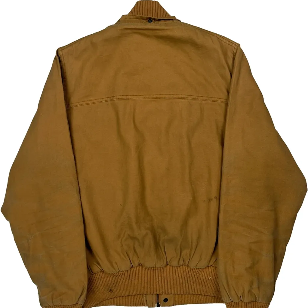 Dickies Workwear Bomber Jacket - Small Brown Cotton - Image 7
