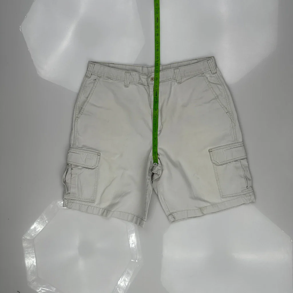 Dickies Cargo Shorts - 34W 9L Beige Cotton - Image 4