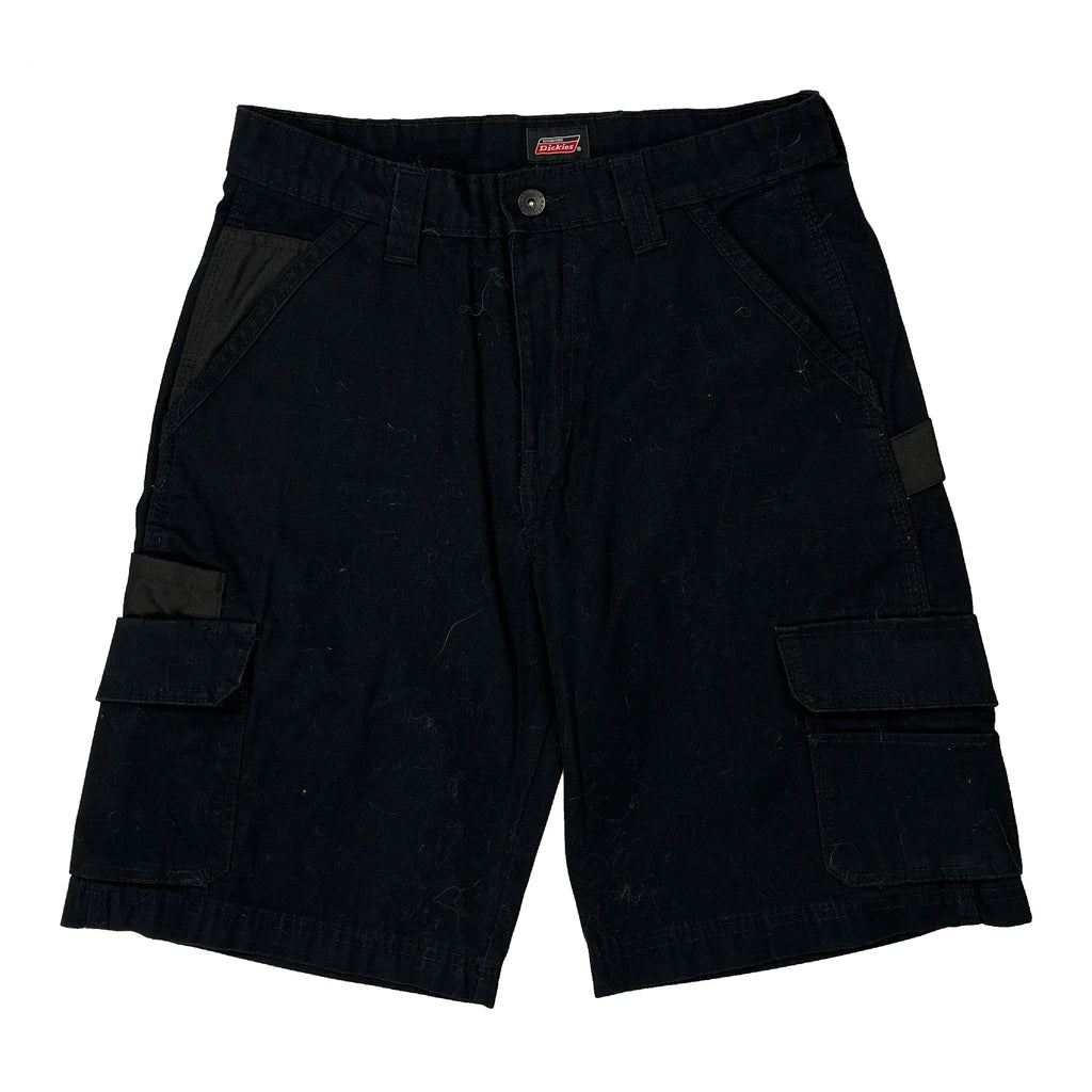 Dickies Cargo Shorts - 30W 10L Black Cotton - Image 2