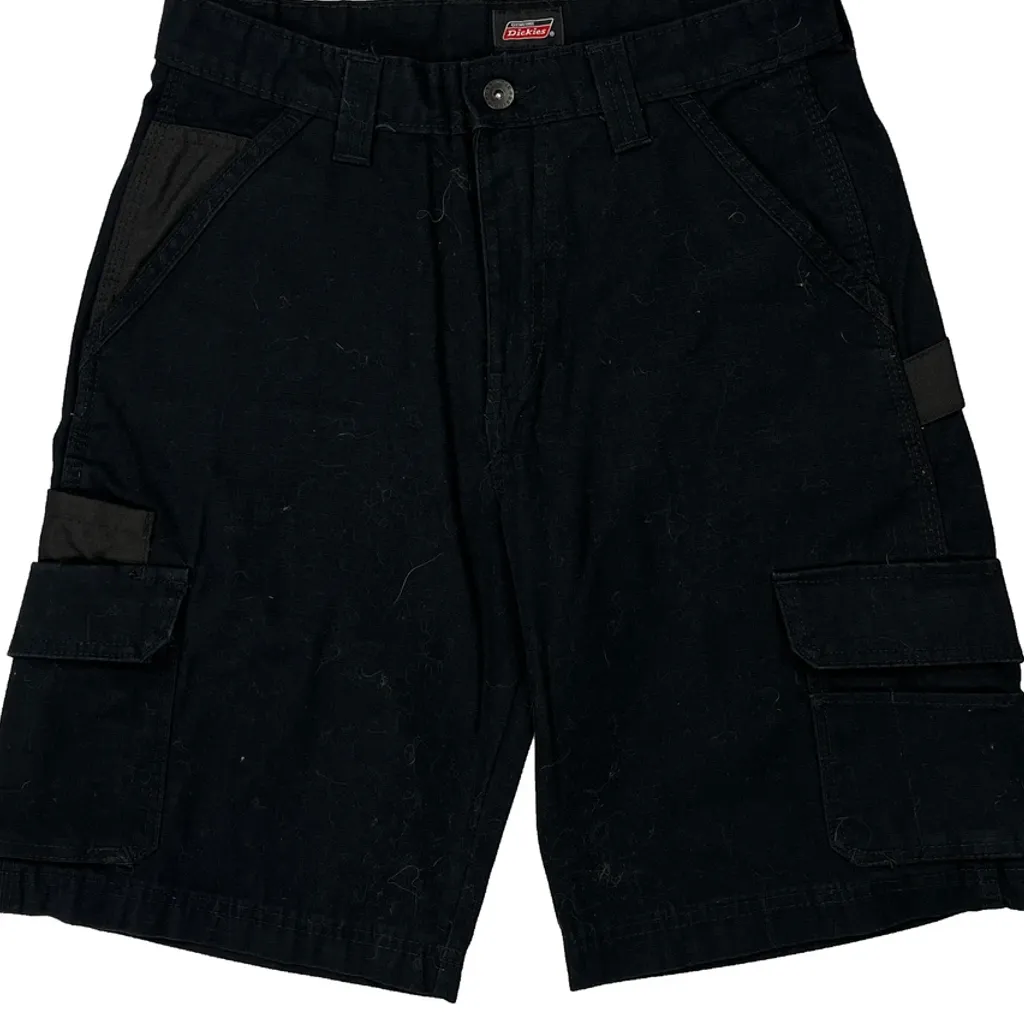 Dickies Cargo Shorts - 30W 10L Black Cotton - Image 9