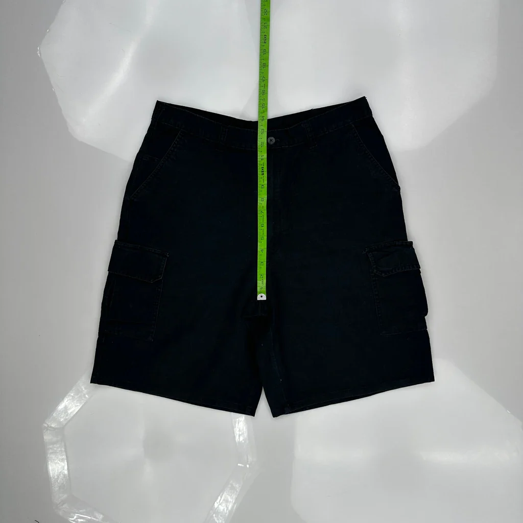 Dickies Cargo Shorts - 30W 10L Black Cotton - Image 4
