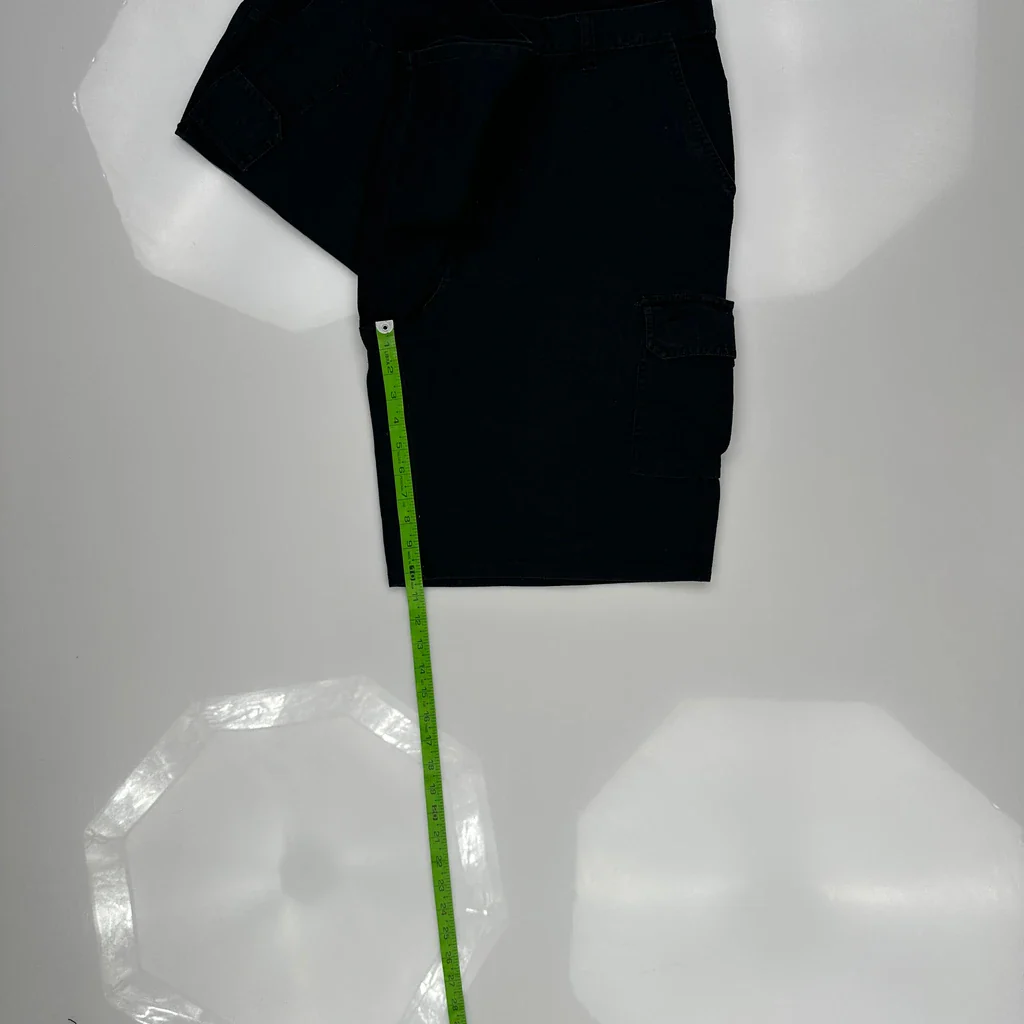 Dickies Cargo Shorts - 30W 10L Black Cotton - Image 5