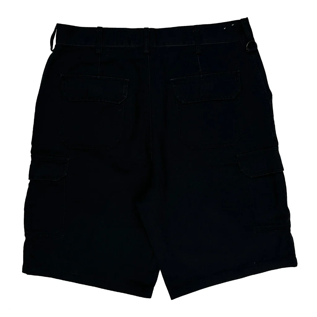 Dickies Cargo Shorts - 34W 11L Black Cotton