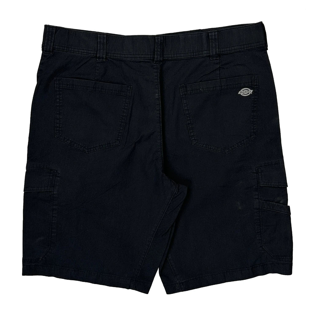 Dickies Cargo Shorts - 36W 10L Black Cotton